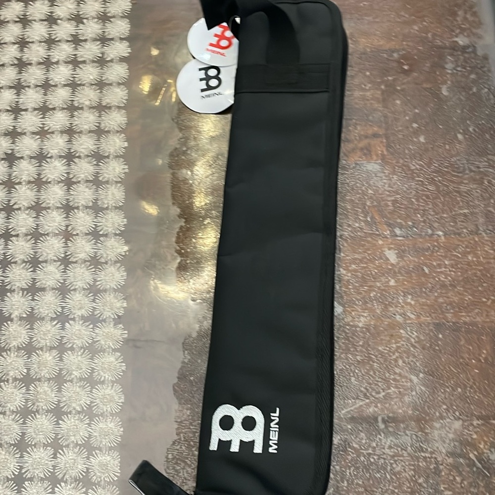 Meinl Percussion Compact drumstick bag with floor Tom hooks.